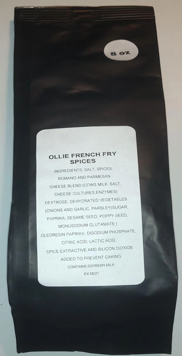 Ollie's Trolley French fry Seasoning 8 OZ
